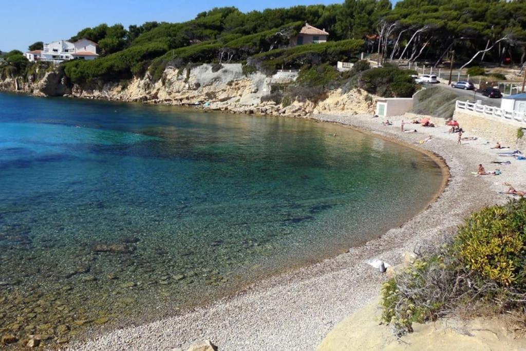 Joli Studio A 6 Min A Pied De La Plage Apartment Sanary-sur-Mer Bagian luar foto